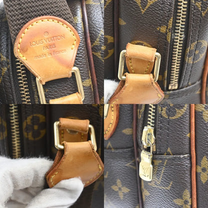 Louis Vuitton Reporter Monogram Canvas, Brown, Canvas, Shoulder Bag