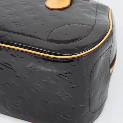 Louis Vuitton Summit Drive Monogram Vernis, Black, Patent Leather, Handbag