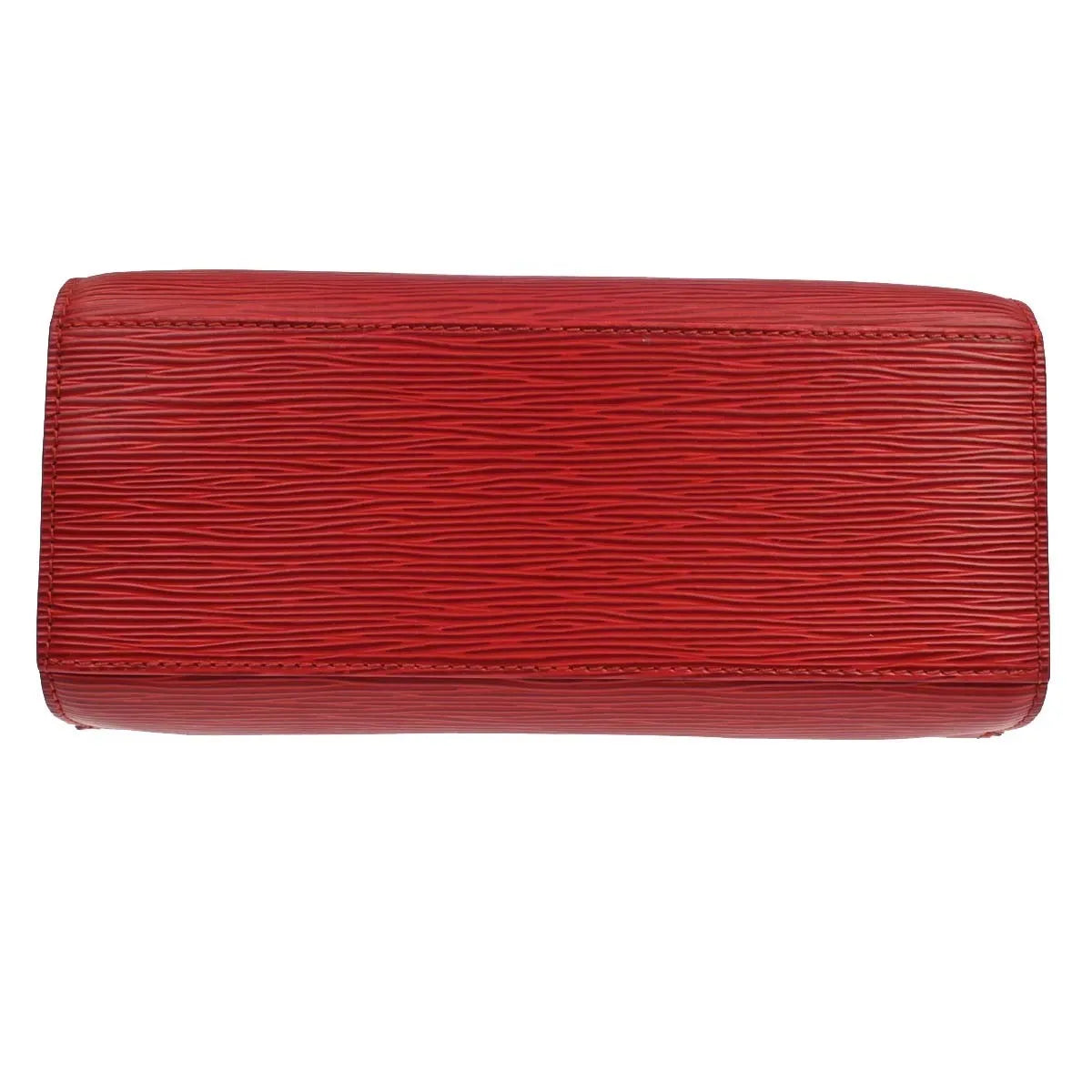 Louis Vuitton Pont Neuf Epi, Red, Leather, Handbag