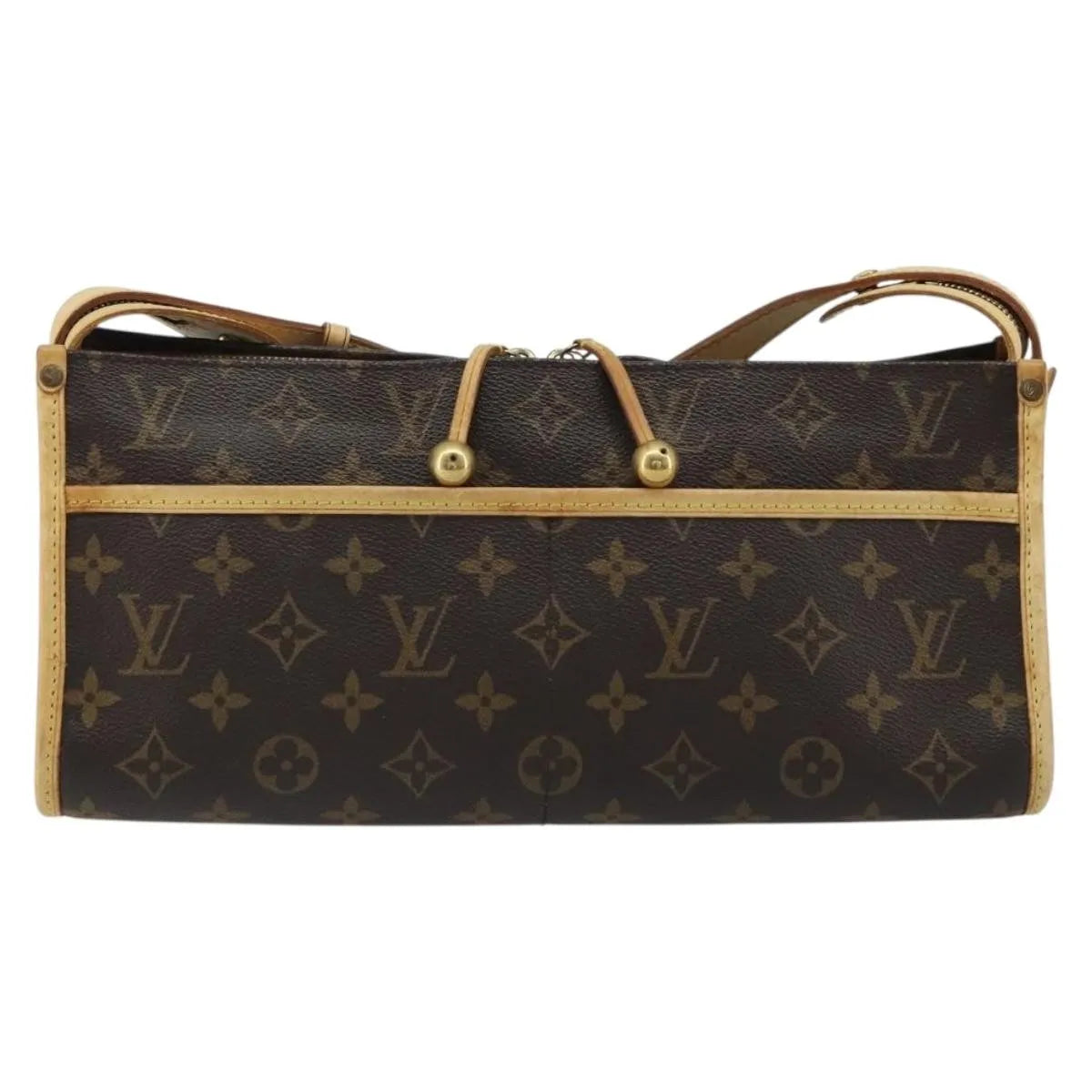 Louis Vuitton Popincourt Monogram Canvas, Brown, Canvas, Shoulder Bag