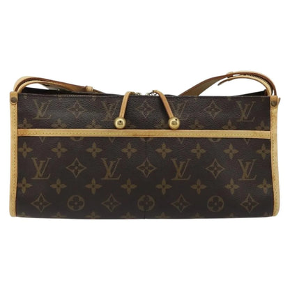 Louis Vuitton Popincourt Monogram Canvas, Brown, Canvas, Shoulder Bag