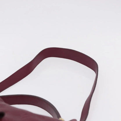 Louis Vuitton Metis Hobo Monogram Empreinte Leather, Burgundy, Leather, Handbag