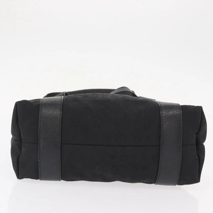 Bvlgari Logomania Canvas, Black, Canvas, Tote Bag