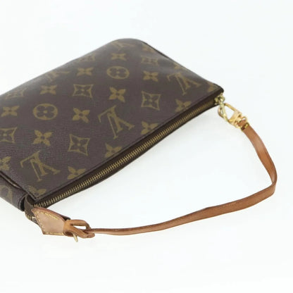 Louis Vuitton Pochette Accessoires NM Monogram Canvas, Brown, Canvas, Clutch