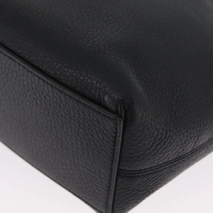 Valentino Garavani Rockstud Shopping Tote Leather, Black, Leather, Tote Bag