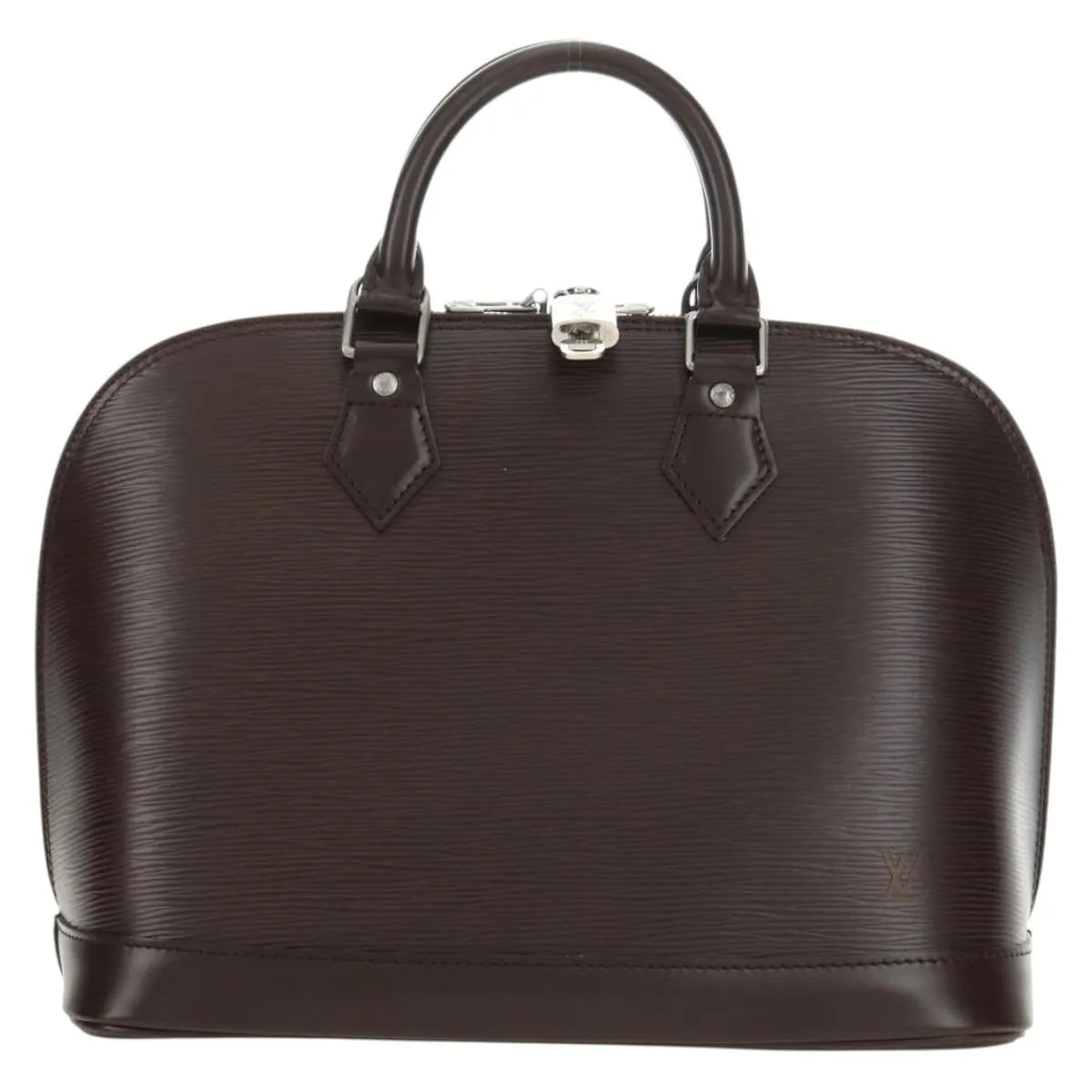 Louis Vuitton Alma Epi Leather, Brown, Leather, Handbag