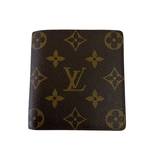Louis Vuitton Marco Monogram Canvas, Brown, Canvas, Wallet