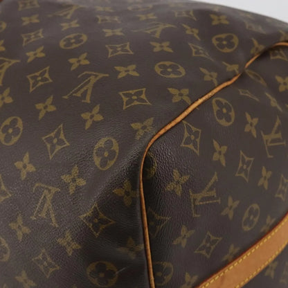 Louis Vuitton Keepall Bandoulière Monogram, Brown, Canvas, Travel Bag