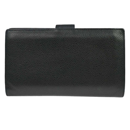 Chanel Timeless CC French Caviar, Black, Leather, Wallet