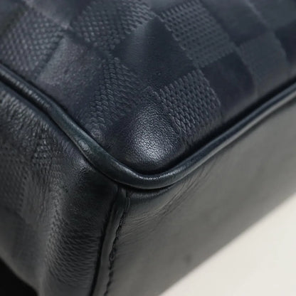 Louis Vuitton District Messenger Damier Infini Leather, Black, Leather, Shoulder Bag