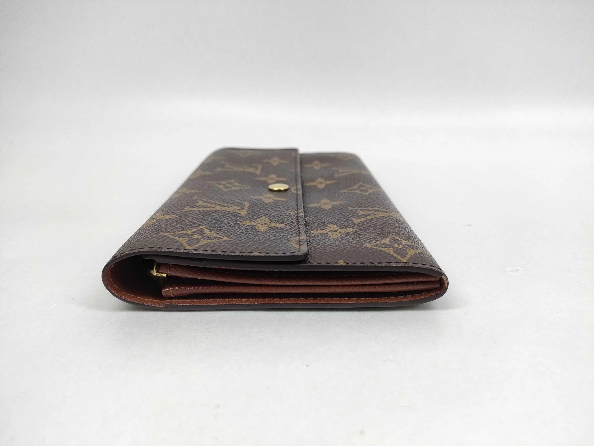 Louis Vuitton Vintage Sarah Monogram Canvas, Brown, Canvas, Wallet