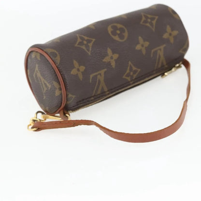 Louis Vuitton Papillon Pochette Monogram Canvas, Brown, Canvas, Clutch