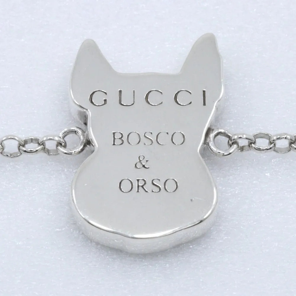 Gucci Bosco Sterling Silver and Enamel, Silver, Silver, Bracelet