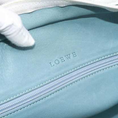 Loewe Amazona Suede, Blue, Suede, Handbag