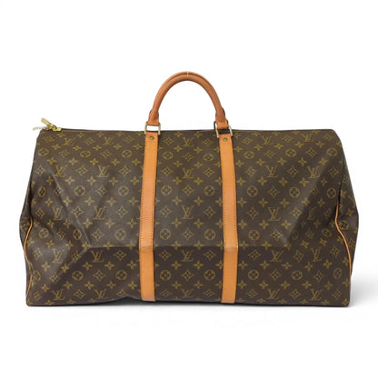 Louis Vuitton Keepall Monogram Canvas, Brown, Canvas, Travel Bag