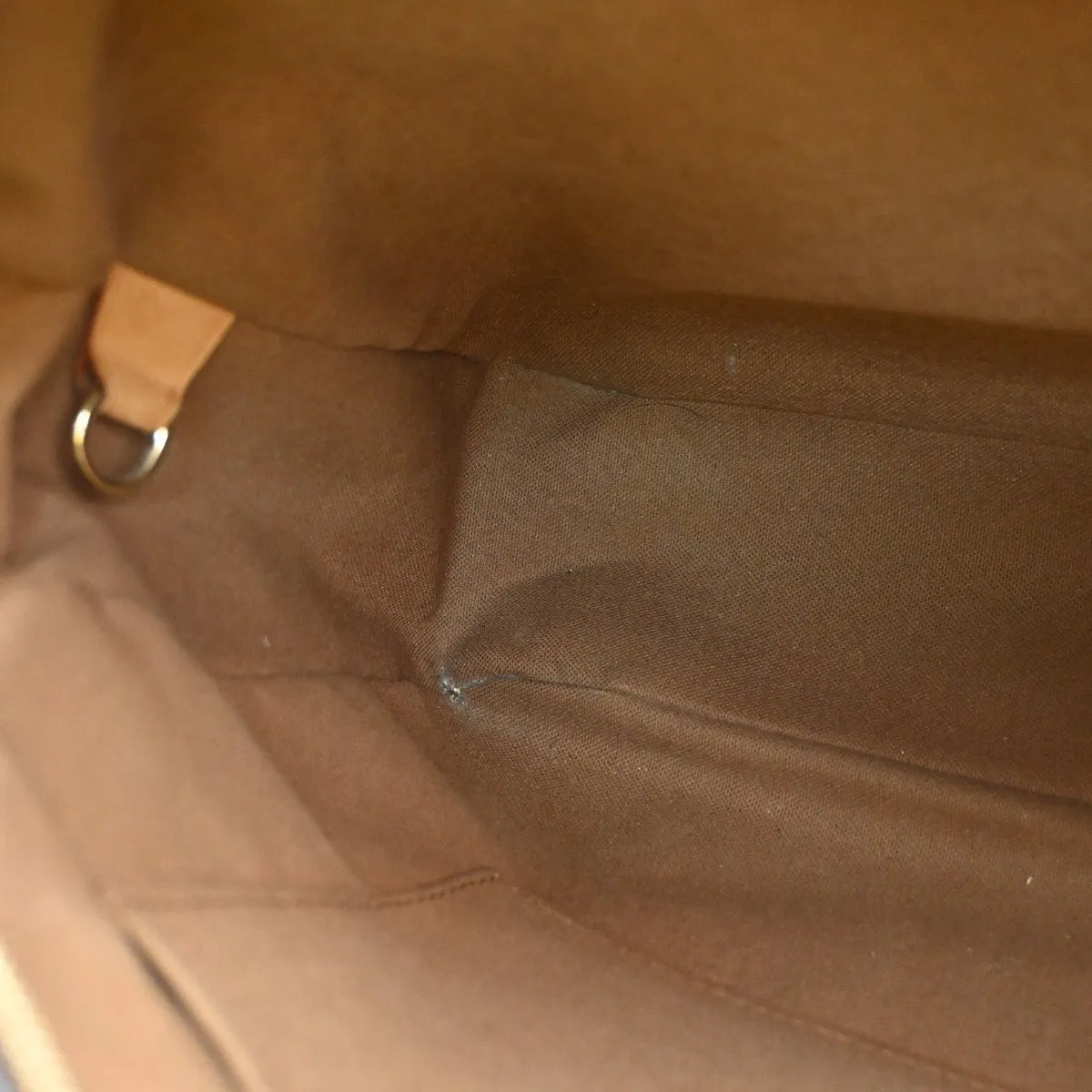 Louis Vuitton Sac Bosphore Monogram Canvas, Brown, Leather, Briefcase