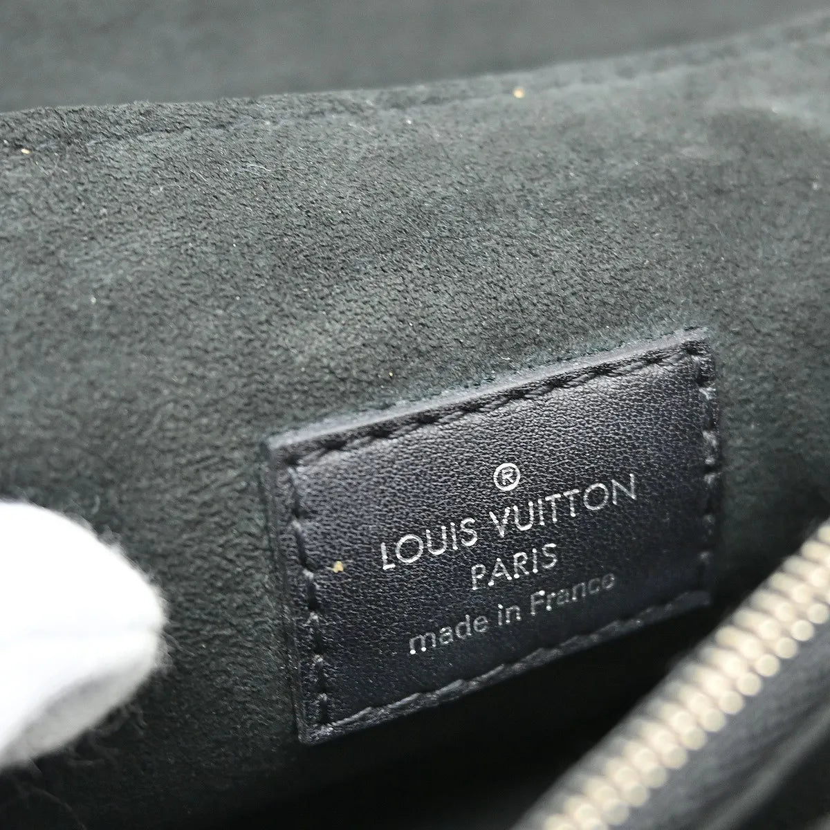 Louis Vuitton Pochette Kabuki Printed Epi Leather and Reverse Monogram Canvas, Multicolour, Canvas, Clutch