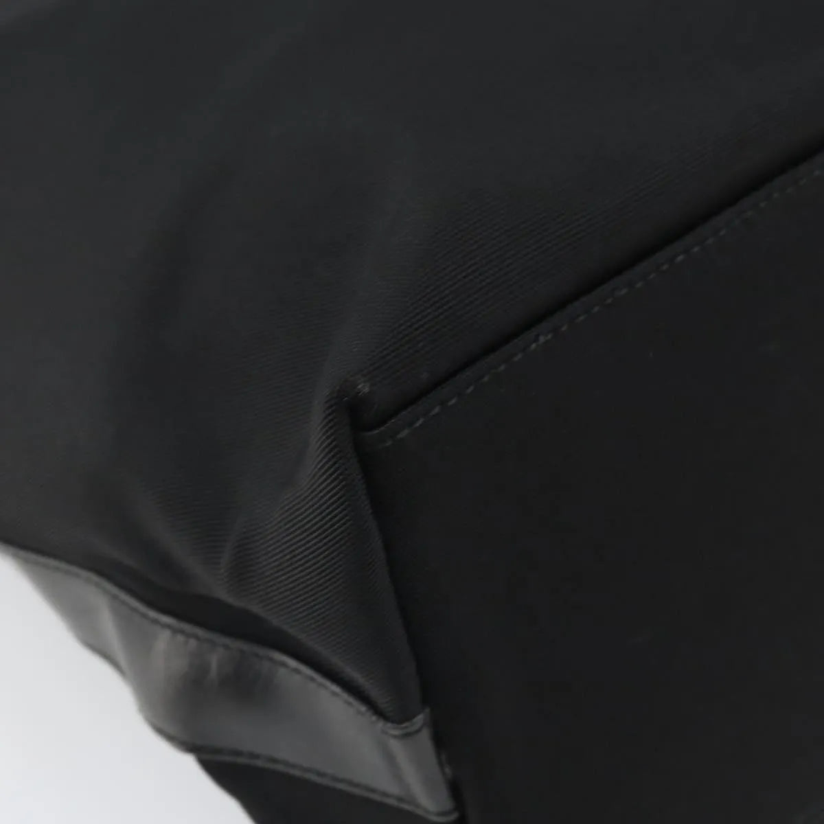 Gucci Vintage Nylon, Black, Nylon, Shoulder Bag