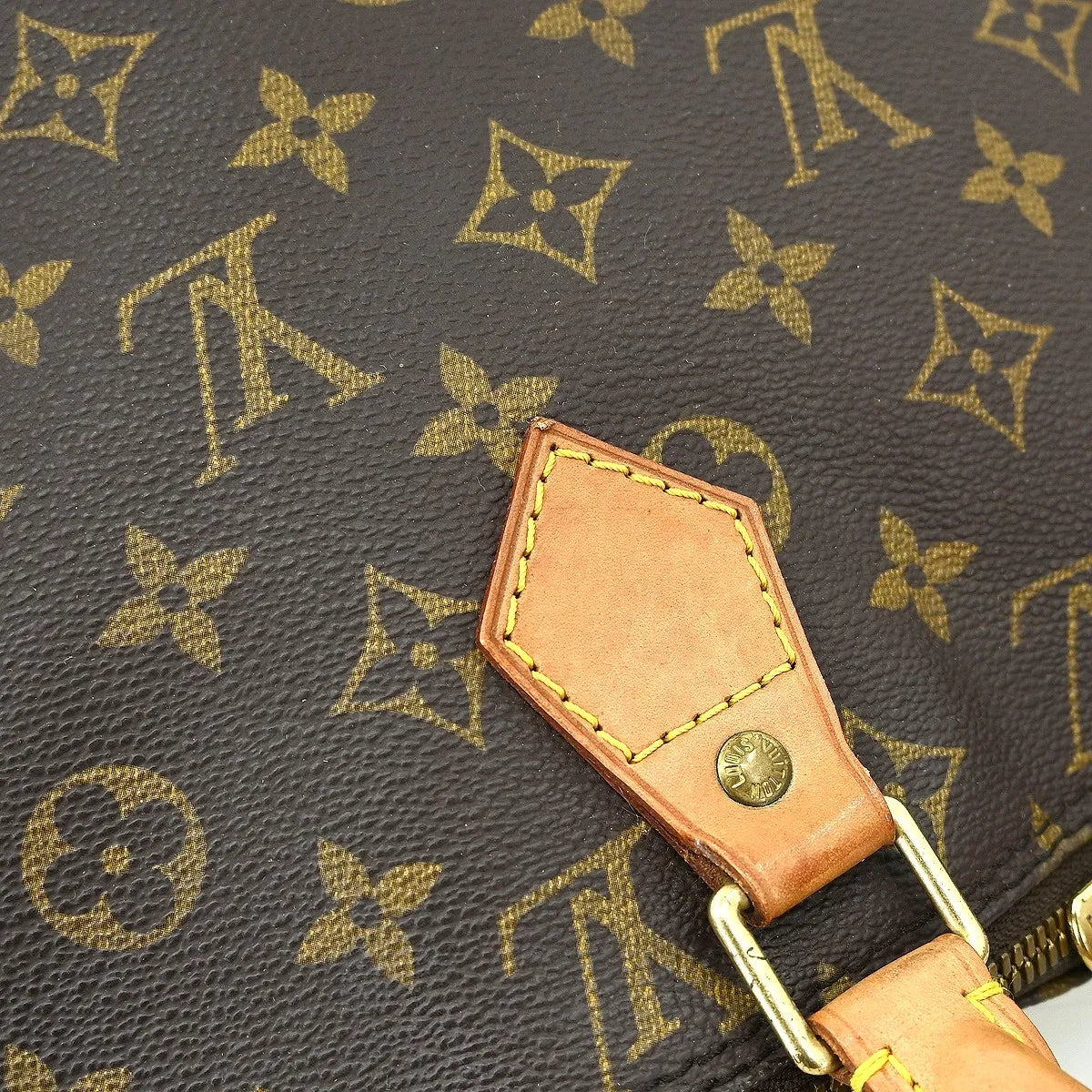 Louis Vuitton Alma Monogram, Brown, Canvas, Handbag