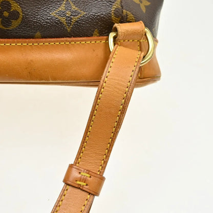 Louis Vuitton Vintage Montsouris Monogram Canvas, Brown, Canvas, Backpack