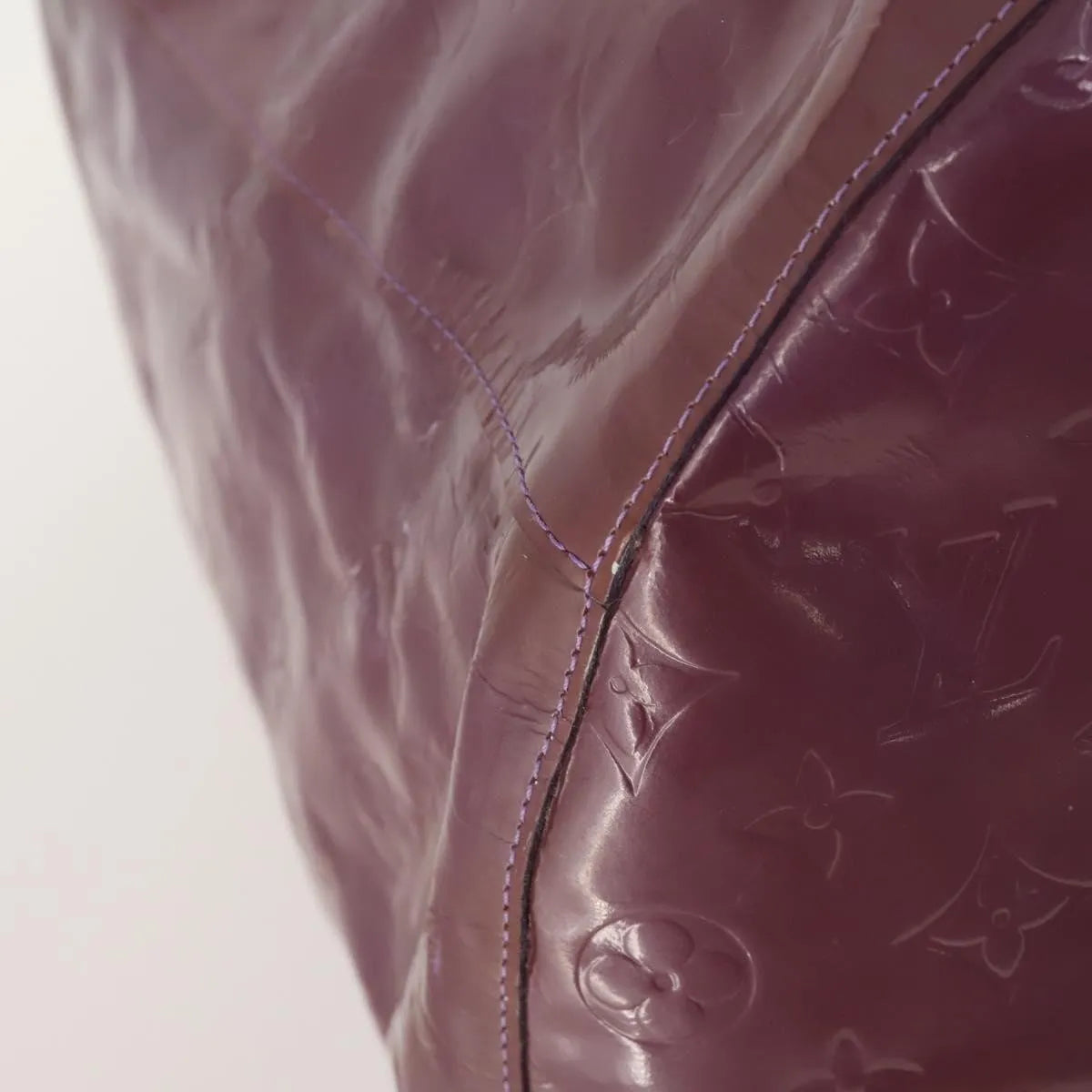 Louis Vuitton Morton Patent Leather, Purple, Patent Leather, Shoulder Bag