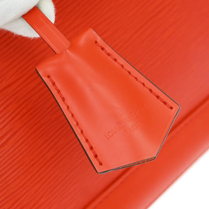 Louis Vuitton Alma Epi Leather, Red, Leather, Handbag