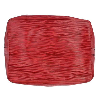 Louis Vuitton Petit Noe Epi Leather, Red, Leather, Shoulder Bag