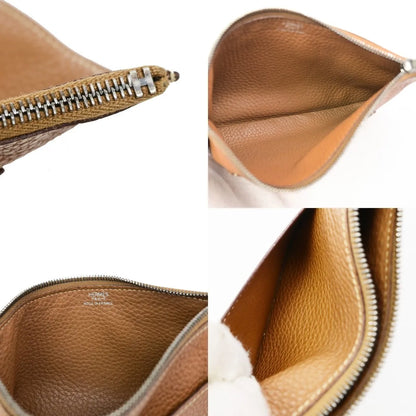 Hermes Dogon Duo Combined Leather, Brown, Leather, Wallet