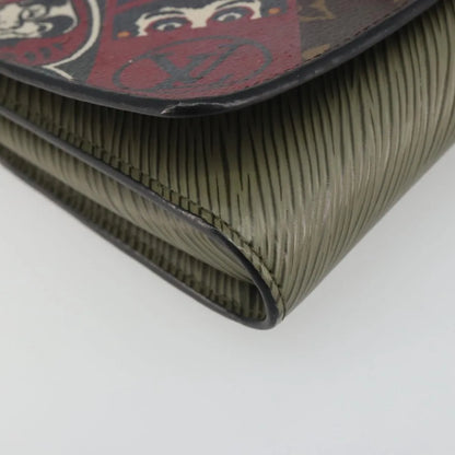 Louis Vuitton Twist Monogram Leather, Multicolour, Canvas, Clutch
