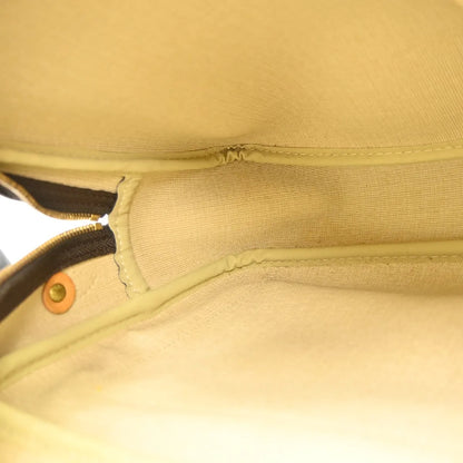 Louis Vuitton Reporter Monogram, Brown, Canvas, Shoulder Bag