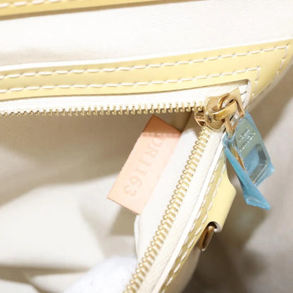 Louis Vuitton Catalina Monogram Vernis, Yellow, Patent Leather, Tote Bag
