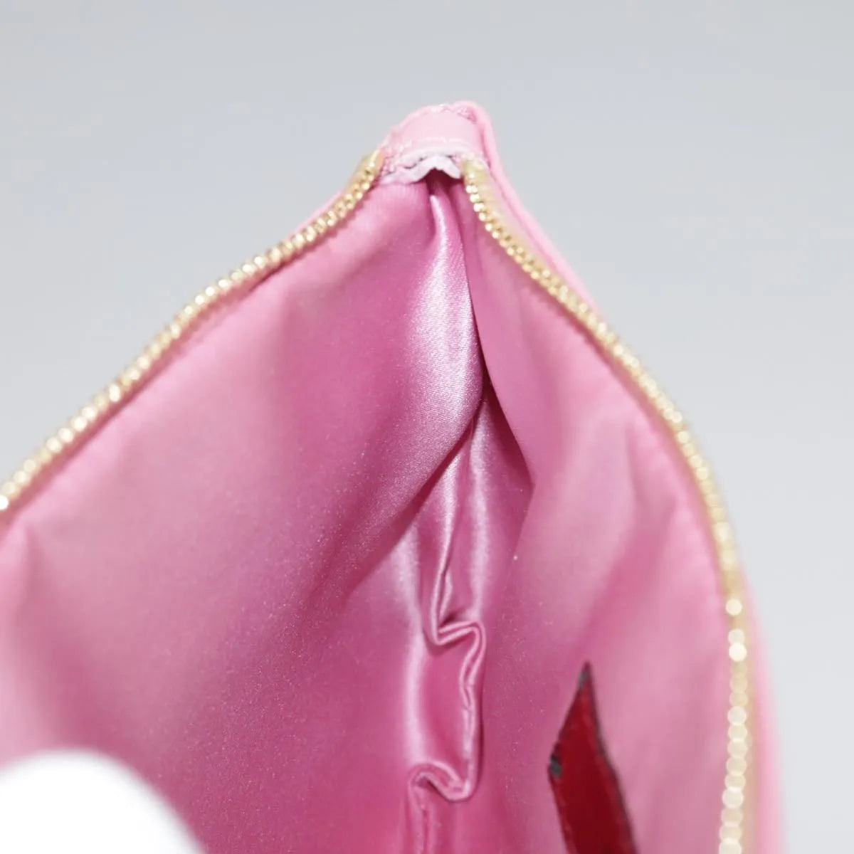 Valentino Garavani Pochette Leather, Pink, Leather, Clutch