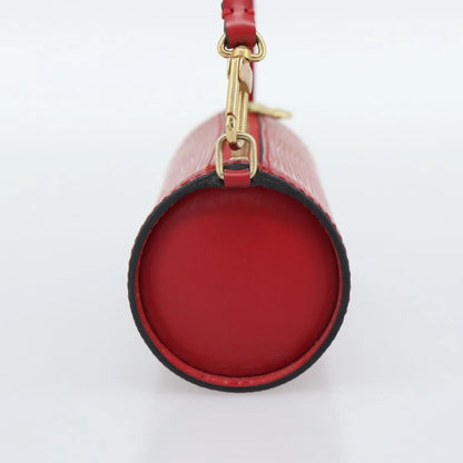 Louis Vuitton Soufflot Pochette Epi Leather, Red, Leather, Clutch