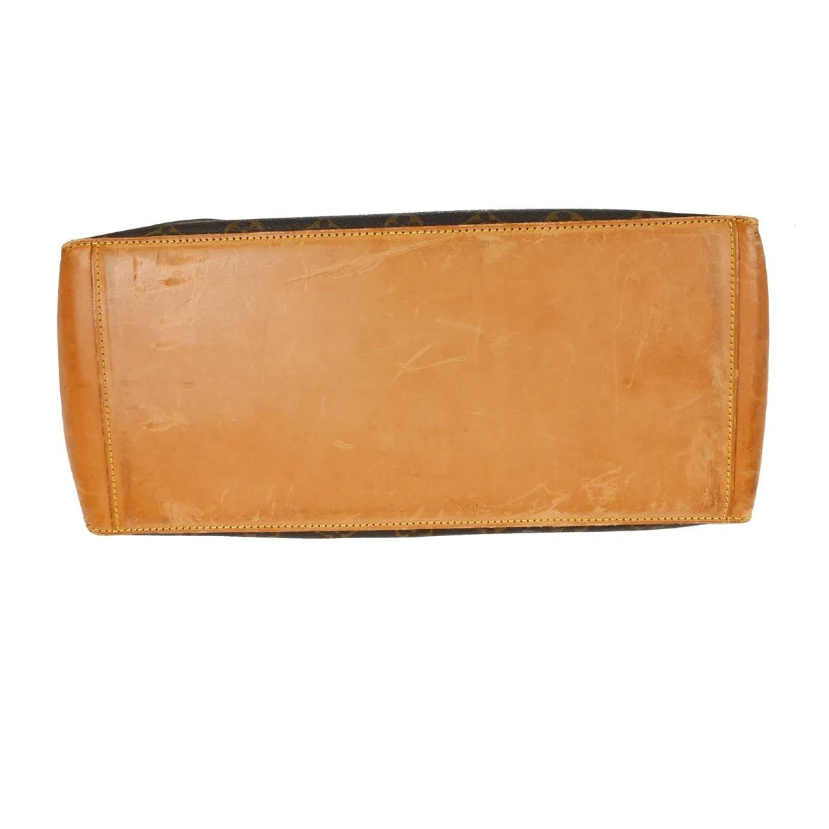 Louis Vuitton Cabas Mezzo Monogram Canvas, Brown, Canvas, Shoulder Bag