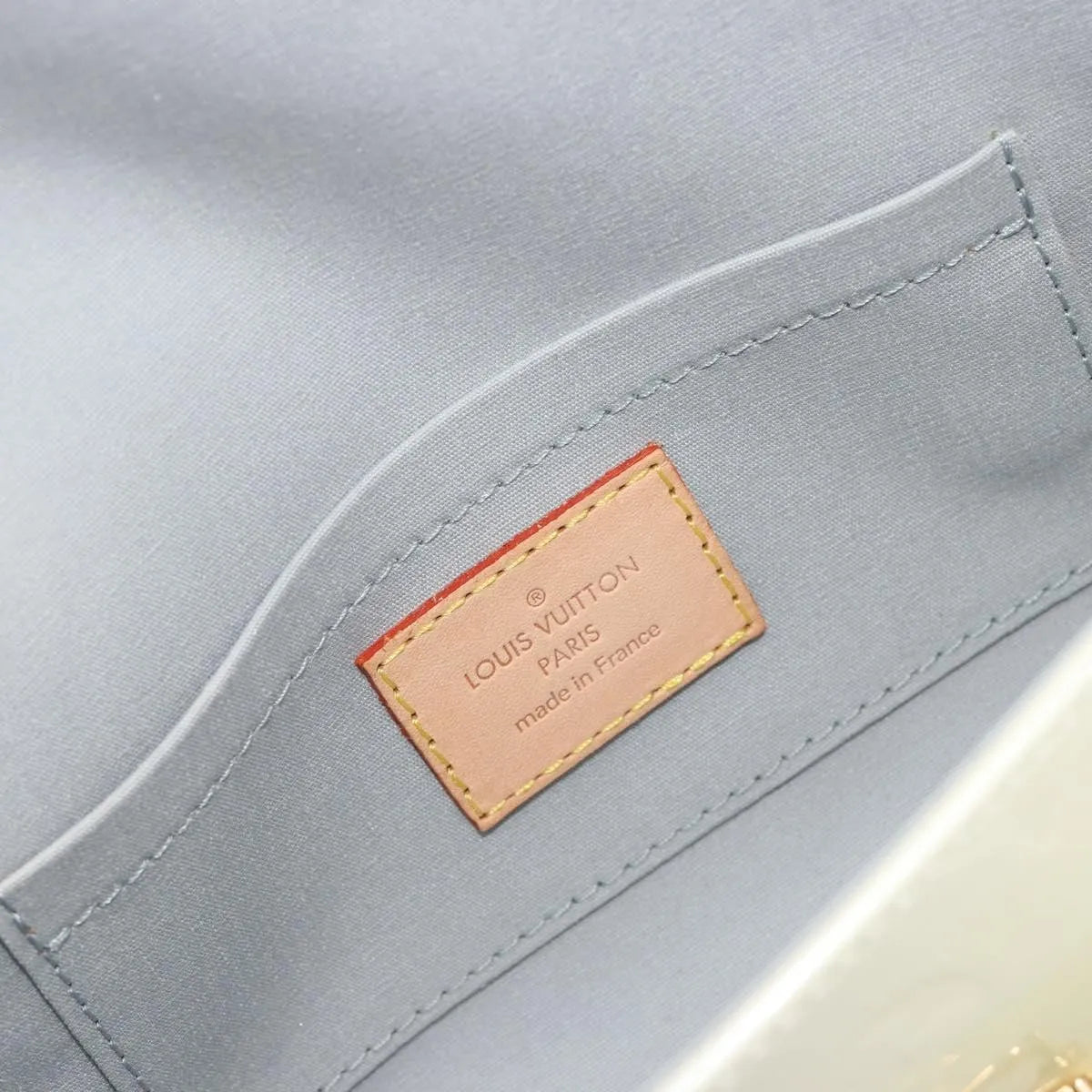 Louis Vuitton Malibu Street Monogram Patent leather, Beige, Patent Leather, Shoulder Bag