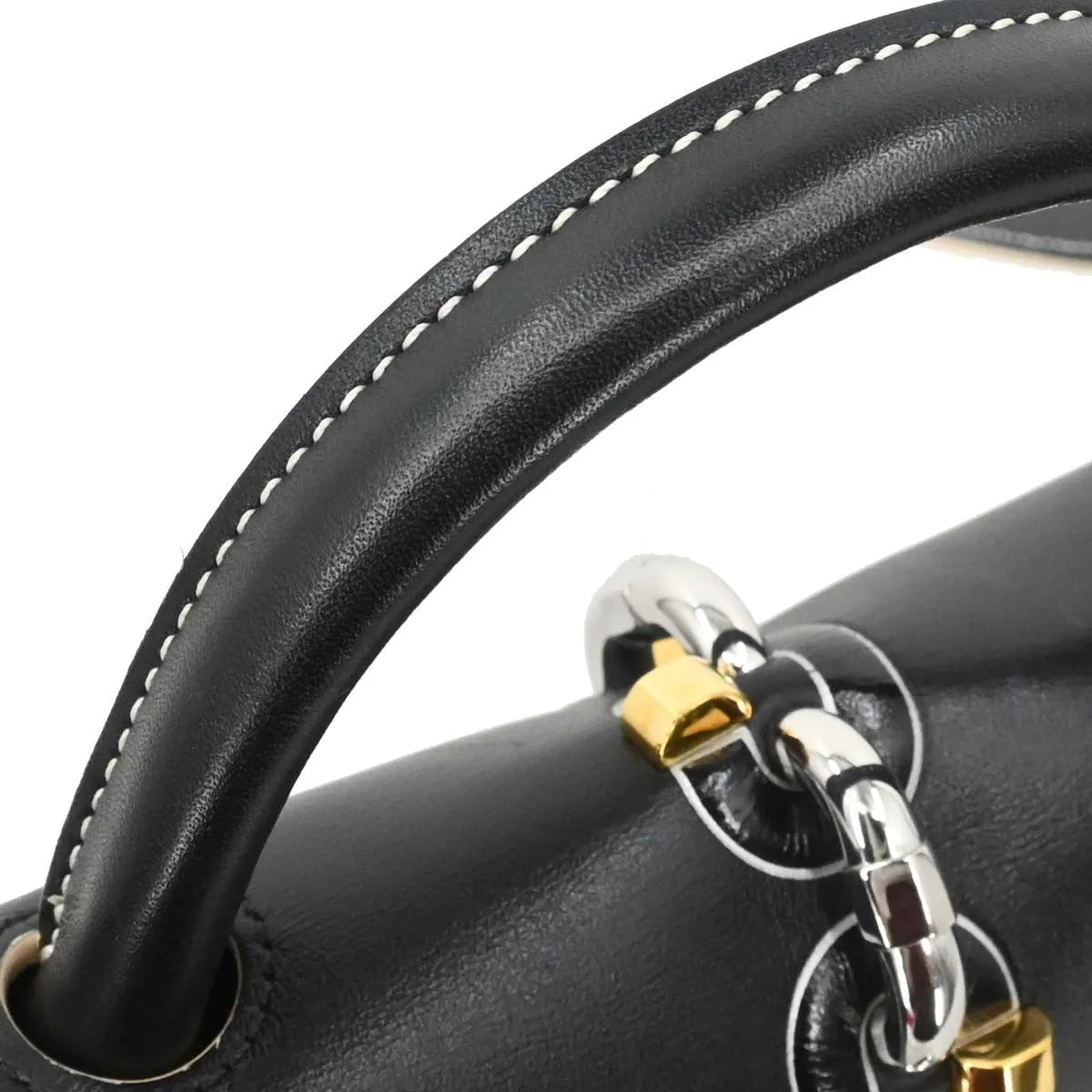 Louis Vuitton Chain It Monogram Canvas with Leather, Brown, Canvas, Handbag