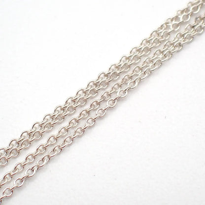 Tiffany & Co. Elsa Peretti Open Heart Pendant Sterling Silver, Silver, Silver, Necklace