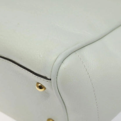 Loewe Heritage Tote Leather, White, Leather, Tote Bag