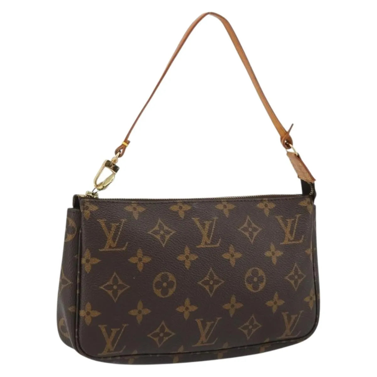Louis Vuitton Pochette Accessoires NM Monogram Canvas, Brown, Canvas, Clutch