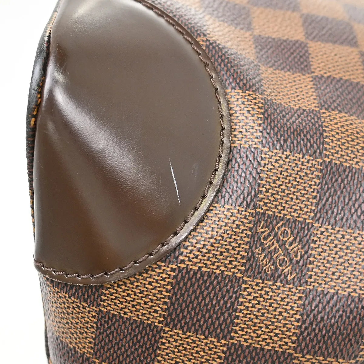 Louis Vuitton Hampstead Damier, Brown, Canvas, Tote Bag