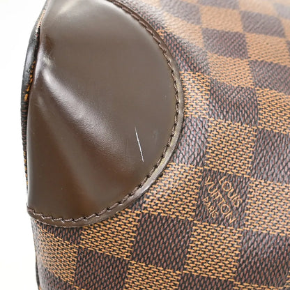 Louis Vuitton Hampstead Damier, Brown, Canvas, Tote Bag