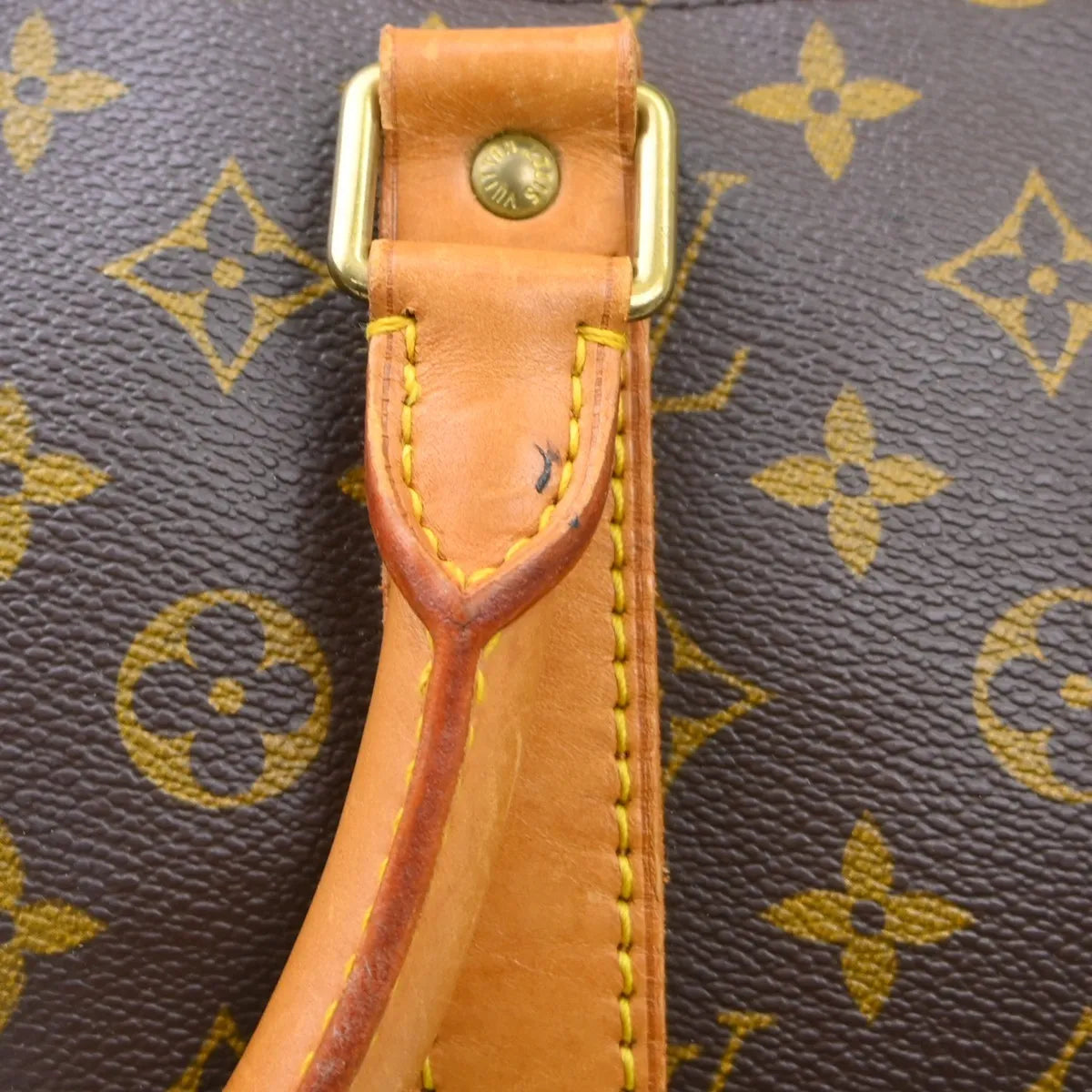 Louis Vuitton Keepall Monogram, Brown, Canvas, Travel Bag