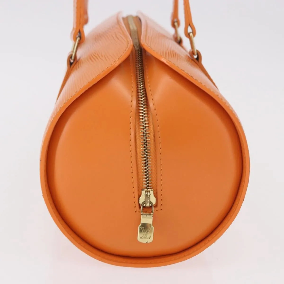 Louis Vuitton Soufflot Epi Leather, Orange, Leather, Handbag