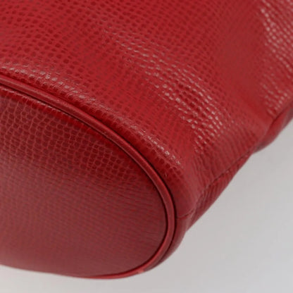 Christian Dior Vintage Tote Leather, Red, Leather, Tote Bag