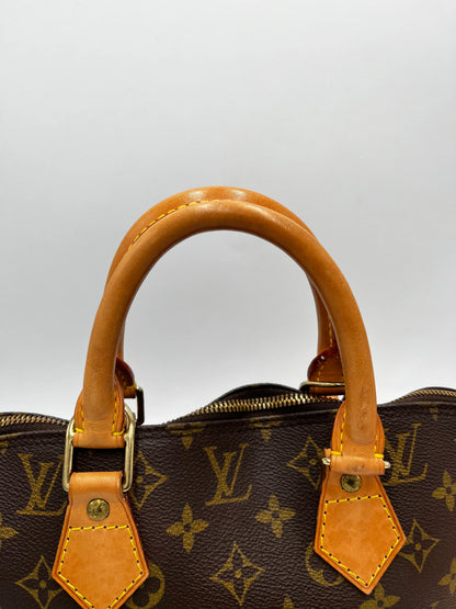 Louis Vuitton Vintage Alma Monogram Canvas, Brown, Canvas, Handbag