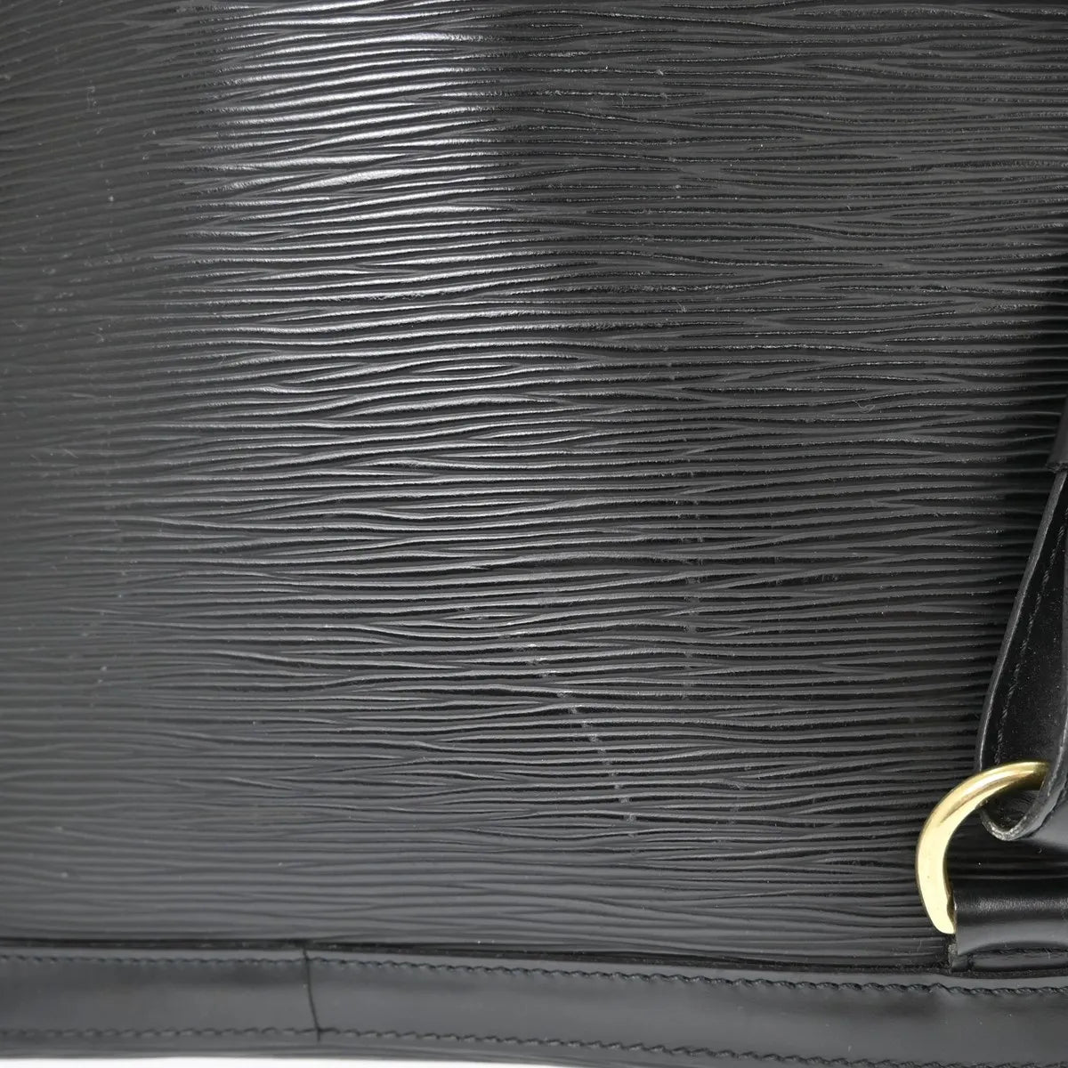 Louis Vuitton Gobelins Epi Leather, Black, Leather, Backpack