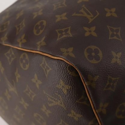 Louis Vuitton Keepall Monogram, Brown, Canvas, Travel Bag