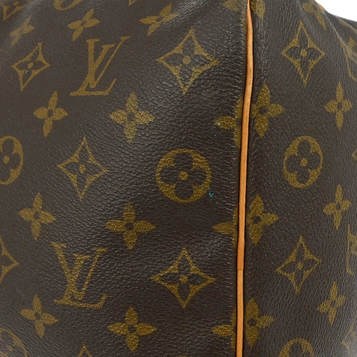 Louis Vuitton Keepall Monogram, Brown, Canvas, Travel Bag