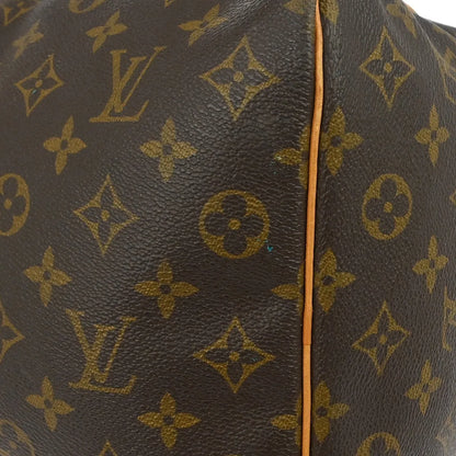 Louis Vuitton Keepall Monogram, Brown, Canvas, Travel Bag