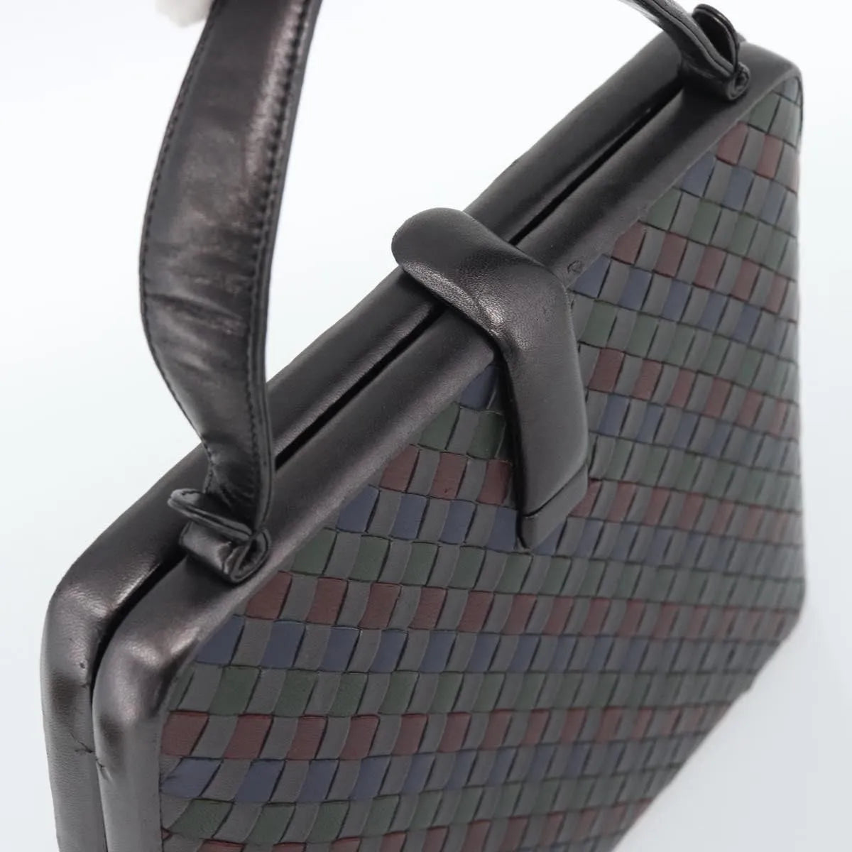 Bottega Veneta Intrecciato Leather, Multicolour, Leather, Handbag